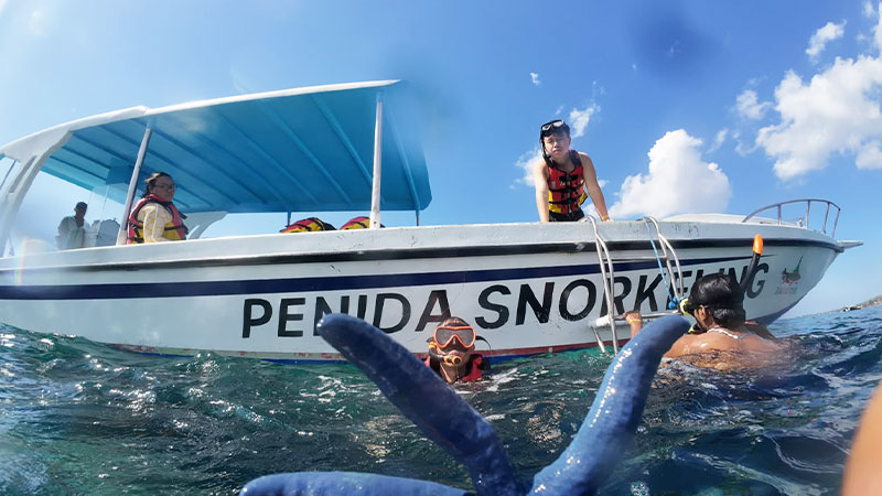 Private Boat Manta Point Snorkeling Tour Nusa Penida